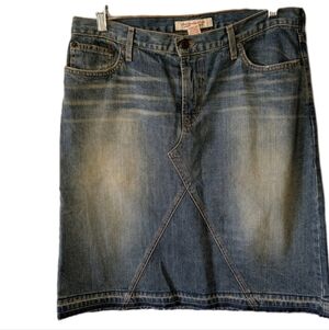 Abercrombie fitch Denim Skirt Women Size 10 Y2K Preppy